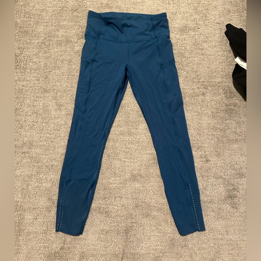 lululemon athletica Blue Leggings